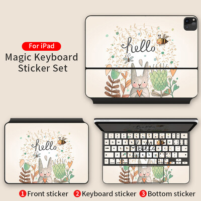 Προσαρμοσμένη ταινία για Magic Keyboard Skin Sticker 2020 Ipad Pro6 11/2021 Ipad 12,9 ιντσών Αυτοκόλλητο προστατευτικό κάλυμμα κάλυμμα πληκτρολογίου 4