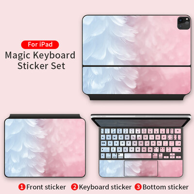 Προσαρμοσμένη ταινία για Magic Keyboard Skin Sticker 2020 Ipad Pro6 11/2021 Ipad 12,9 ιντσών Αυτοκόλλητο προστατευτικό κάλυμμα κάλυμμα πληκτρολογίου 4