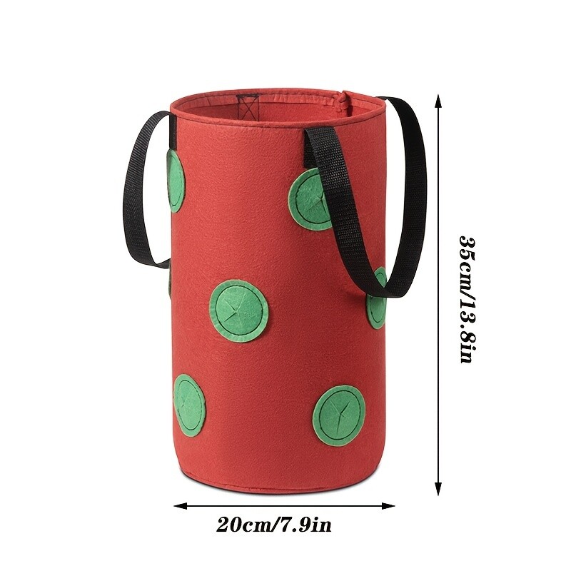 Sodo sodinimo krepšys, akytas kabantis braškių sodinimo krepšys, naudojamas daržovių sodinimo maišams kabinti šeimos balkonuose