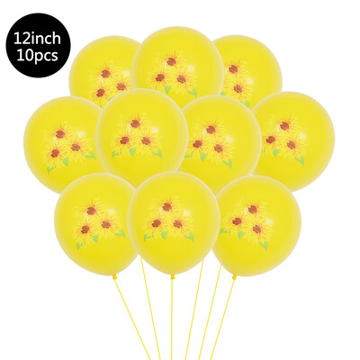 10 komada balona na temu leptira i suncokreta, vjenčanje, rođendan, dekoracija, balon od lateksa, pozadina za zabavu za novorođenče