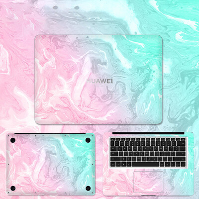 Piele autocolantă pentru laptop pentru 2024 Huawei MateBook D16 13 X Pro D14 D15 14s Huse decorative pentru notebook Sus/jos/Palmguard