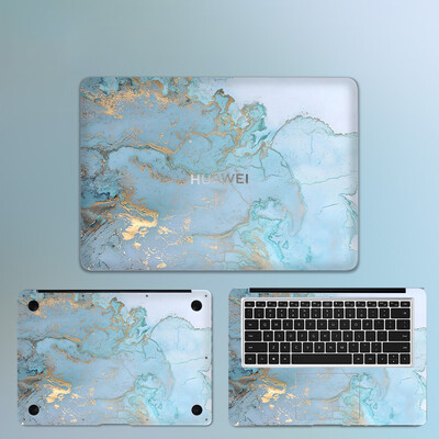 Piele autocolantă pentru laptop pentru 2024 Huawei MateBook D16 13 X Pro D14 D15 14s Huse decorative pentru notebook Sus/jos/Palmguard