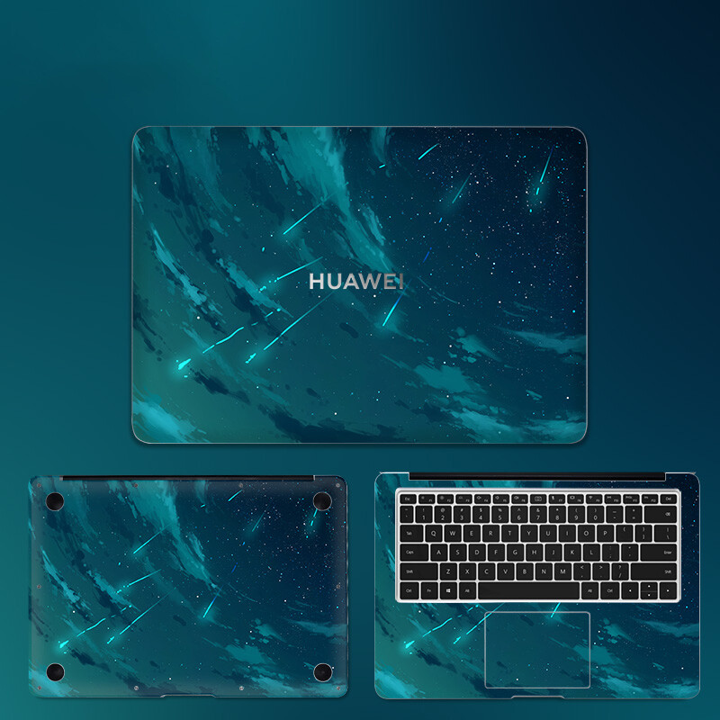Piele autocolantă pentru laptop pentru 2024 Huawei MateBook D16 13 X Pro D14 D15 14s Huse decorative pentru notebook Sus/jos/Palmguard