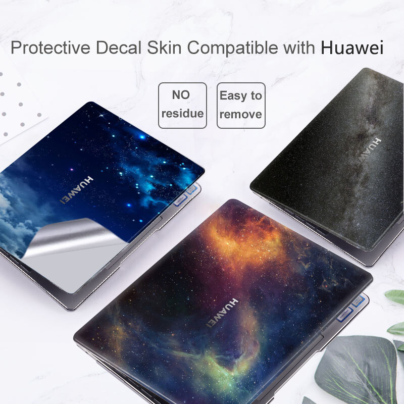 Piele autocolantă pentru laptop pentru 2024 Huawei MateBook D16 13 X Pro D14 D15 14s Huse decorative pentru notebook Sus/jos/Palmguard
