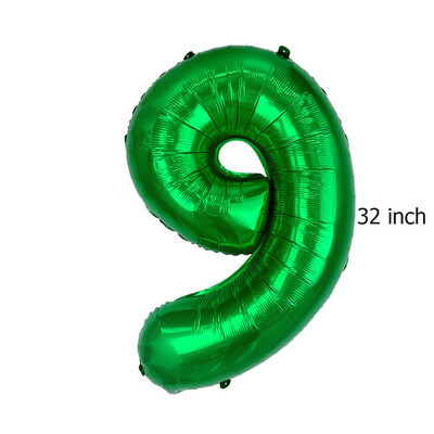 Zelené fóliové balóny s avokádom, fiesta, párty dekorácia, Globos, banner k narodeninám, rastlina, ovocie, Havaj, balón na oslavu bábätka