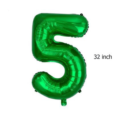 Zelené fóliové balóny s avokádom, fiesta, párty dekorácia, Globos, banner k narodeninám, rastlina, ovocie, Havaj, balón na oslavu bábätka