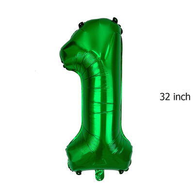 Zelené fóliové balóny s avokádom, fiesta, párty dekorácia, Globos, banner k narodeninám, rastlina, ovocie, Havaj, balón na oslavu bábätka