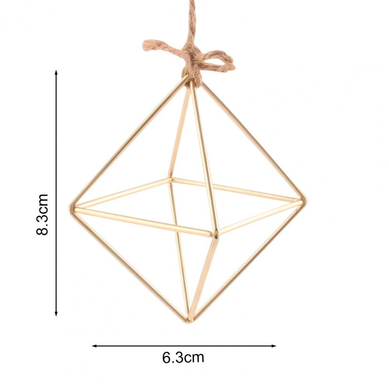 Fier Geometric Macrame Ghiveci Buzunar Perete Boho Curte Decor Home Grădinărit Plant Verde Suport Agățat Suport Plantă Aer Decor Home