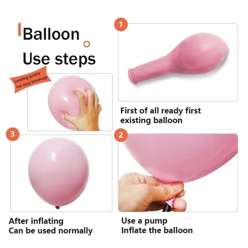 Set de arcade cu baloane Roz, aur alb și confetti, ghirlandă de baloane, nuntă, botez pentru bebeluși, duș, petrecere de aniversare, decorare cu baloane