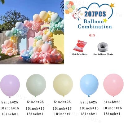 Svadobná a zásnubná dekorácia s balónmi v neutrálnej boho farbe, telová balónová girlanda, sada na girlandu s balónmi, detská oslava, narodeninová párty...