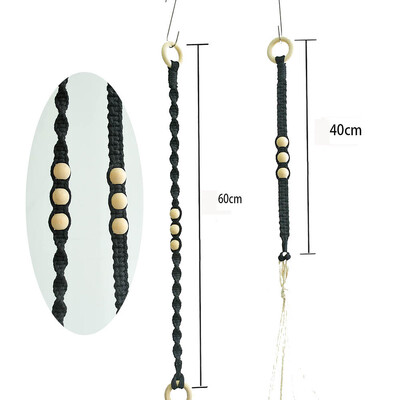 Umeraș cu extensie pentru oală, din bumbac macrame, fabricat manual, nou sosire