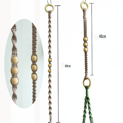 Umeraș cu extensie pentru oală, din bumbac macrame, fabricat manual, nou sosire