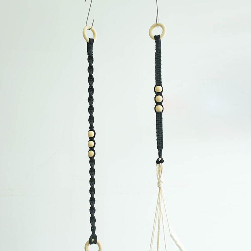 Umeraș cu extensie pentru oală, din bumbac macrame, fabricat manual, nou sosire