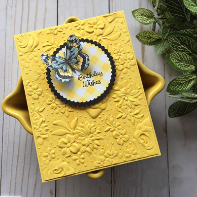 3D Country Floral 3D Embosing Folder Embossed Forder for Birthday Spring Оздравявайте скоро Изработка на картички Scrabooking Deco