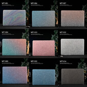 Egyszínű laptopmatrica-bőr, csillogó, fényes gyémántbőr, 12/13/14/15,6/17 hüvelykes dekoratív matrica HP/Lenovo/MacBook/Acer készülékekhez