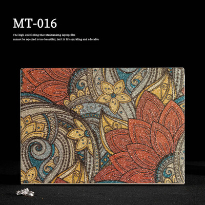 Egyszínű laptopmatrica-bőr, csillogó, fényes gyémántbőr, 12/13/14/15,6/17 hüvelykes dekoratív matrica HP/Lenovo/MacBook/Acer készülékekhez