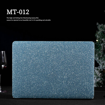 Egyszínű laptopmatrica-bőr, csillogó, fényes gyémántbőr, 12/13/14/15,6/17 hüvelykes dekoratív matrica HP/Lenovo/MacBook/Acer készülékekhez