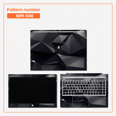 Marmorkattega sülearvuti kleebiste katted sülearvuti korpuse PVC kate HP sülearvuti Envy X360/Pavilion 14 15/14S dk/ 14s dq/15 da/HP 440 G6 jaoks