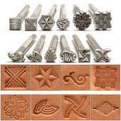 1kom Alat za ispis na koži Metalni alat za bušenje Pečat Voštane kožne marke za bušenje Kožni pečat Alat za rezbarenje