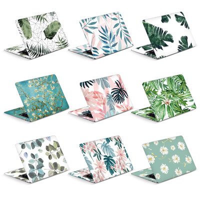 Universalūs Botany Cover Laptop Lipdukai Skins 2 vnt 13,3"14"15,6"17,3" Vinilo Skin Leaf Dekoratyvinis lipdukas, skirtas Macbook /Lenovo/Asus/Hp
