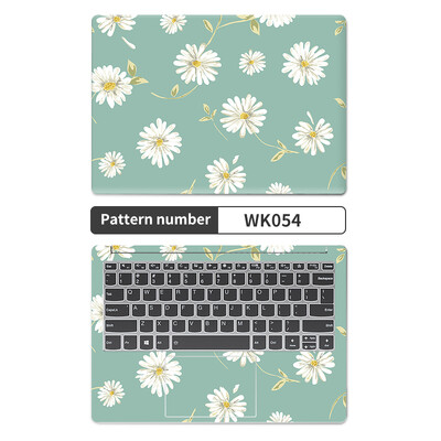 Universal Botany Cover Αυτοκόλλητα Laptop Skins 2 τεμ. 13,3"14"15,6"17,3" Vinyl Skin Leaf Decorate Decal for Macbook /Lenovo/Asus/Hp