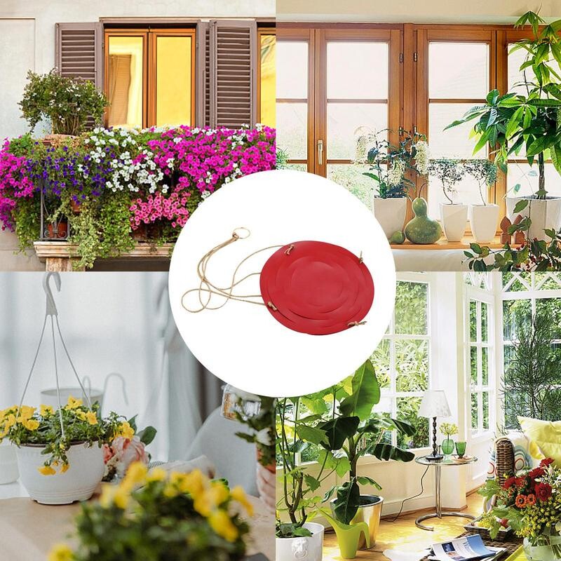 Вътрешни висящи саксии Кожени закачалки за вътрешни саксии Преносими висящи саксии Кошница Поставка за саксия Кошница за макраме за керамика