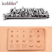 20 kom/odijelo Rezbarenje kože Ručni alati za izradu sedla Zanatski set za graviranje za torbu Alati za izradu koža