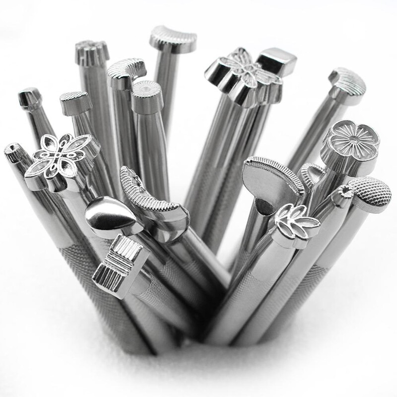 20 kom/odijelo Rezbarenje kože Ručni alati za izradu sedla Zanatski set za graviranje za torbu Alati za izradu koža