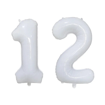2 ks 32-palcové zlato, strieborné, čierne, modré, červené, héliové fóliové balóny s číslom 10, 11, 12, 13, 14, 15, dekorácie na narodeninovú párty