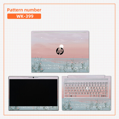 Eļļas gleznojums Cover Klēpjdatora uzlīmju apvalki Tastatūras uzlīmes HP X360/14S dk/ 14s dq/15 da/Pavilion 14 15 PVC Dekoratīvās uzlīmes