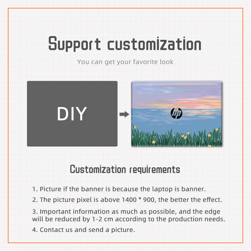 Eļļas gleznojums Cover Klēpjdatora uzlīmju apvalki Tastatūras uzlīmes HP X360/14S dk/ 14s dq/15 da/Pavilion 14 15 PVC Dekoratīvās uzlīmes