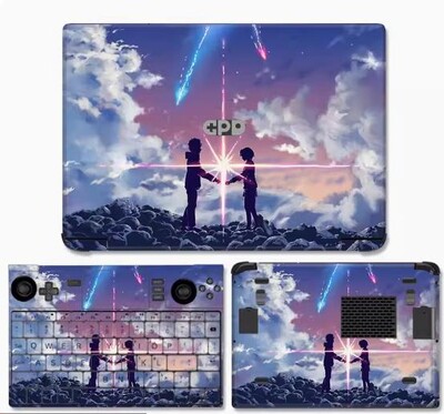 Pre-cut Anti Scratch Vinyl Sticker Skin for GPD WIN MAX MAX2 GPD Pocket3 Pocket2 MINI 7"