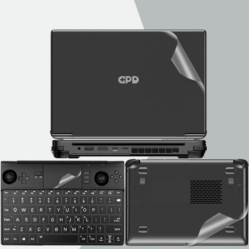 Pre-cut Anti Scratch Vinyl Sticker Skin for GPD WIN MAX MAX2 GPD Pocket3 Pocket2 MINI 7"