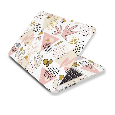 DIY klēpjdatoru uzlīmes Skins A+C sānu ūdensizturīgs Ultrabook Decal ventilācijas atveres Macbook /HP / Dell / Lenovo / Acer / ASUS