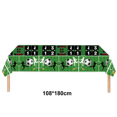 Futbolo balionų rinkinio gimtadienio dekoras berniukui Futbolo gimtadienio vakarėlio reikmenys Futbolo vakarėlis Balionas Futbolo sporto teminės vakarėlio paslaugos