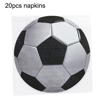 Futbolo balionų rinkinio gimtadienio dekoras berniukui Futbolo gimtadienio vakarėlio reikmenys Futbolo vakarėlis Balionas Futbolo sporto teminės vakarėlio paslaugos