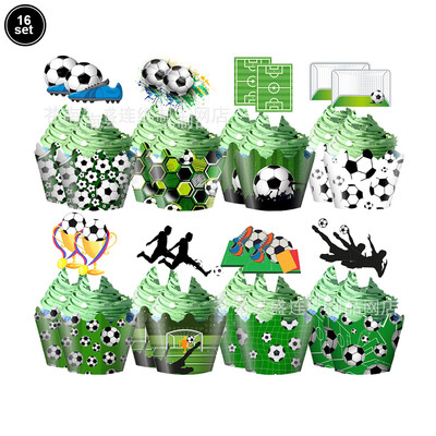 Futbolo balionų rinkinio gimtadienio dekoras berniukui Futbolo gimtadienio vakarėlio reikmenys Futbolo vakarėlis Balionas Futbolo sporto teminės vakarėlio paslaugos