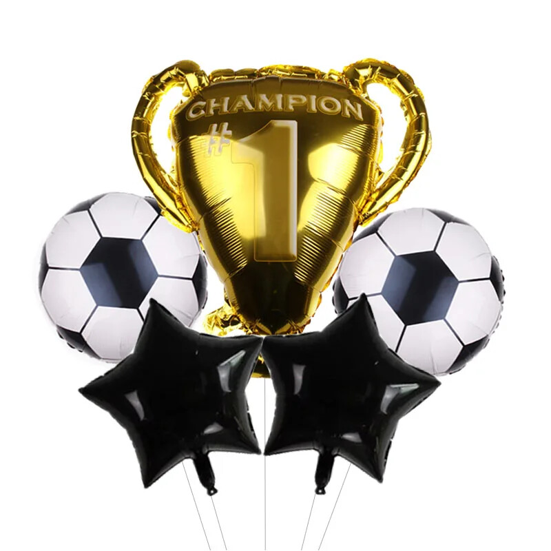 32-palcové zelené číslice, guľôčkové futbalové héliové balóny, trofejné balóny, detské darčeky, narodeninové párty, dekorácie pre deti