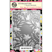 Stil nou 2024 - Serenade de toamnă Clasic 3d Relief Sculptură Folder, Diy Hârtie Decupaje Mold Transparent Placă de Plastic Design, Scr