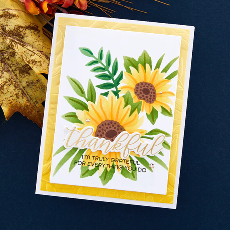 Stil nou 2024 - Serenade de toamnă Clasic 3d Relief Sculptură Folder, Diy Hârtie Decupaje Mold Transparent Placă de Plastic Design, Scr