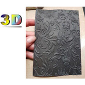 Uus 3-D tekstuuriga fade reljeefne kaust – Tim Holtzi minibotaanikaaed, kasutatakse kaartide valmistamiseks Väljalõigete albumi paberist isetehtud dekoratiivtoode