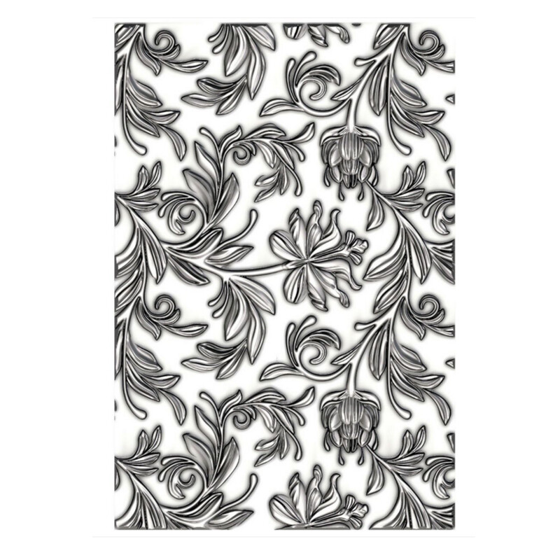 Uus 3-D tekstuuriga fade reljeefne kaust – Tim Holtzi minibotaanikaaed, kasutatakse kaartide valmistamiseks Väljalõigete albumi paberist isetehtud dekoratiivtoode