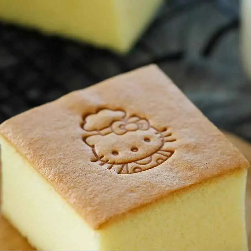 Kalup za brendiranje torte Sretan rođendan Metalni željezni pečat 3 cm Mjedena reljefna glava pečata s drvenom ručkom Pekarski kuhinjski alati za pečenje