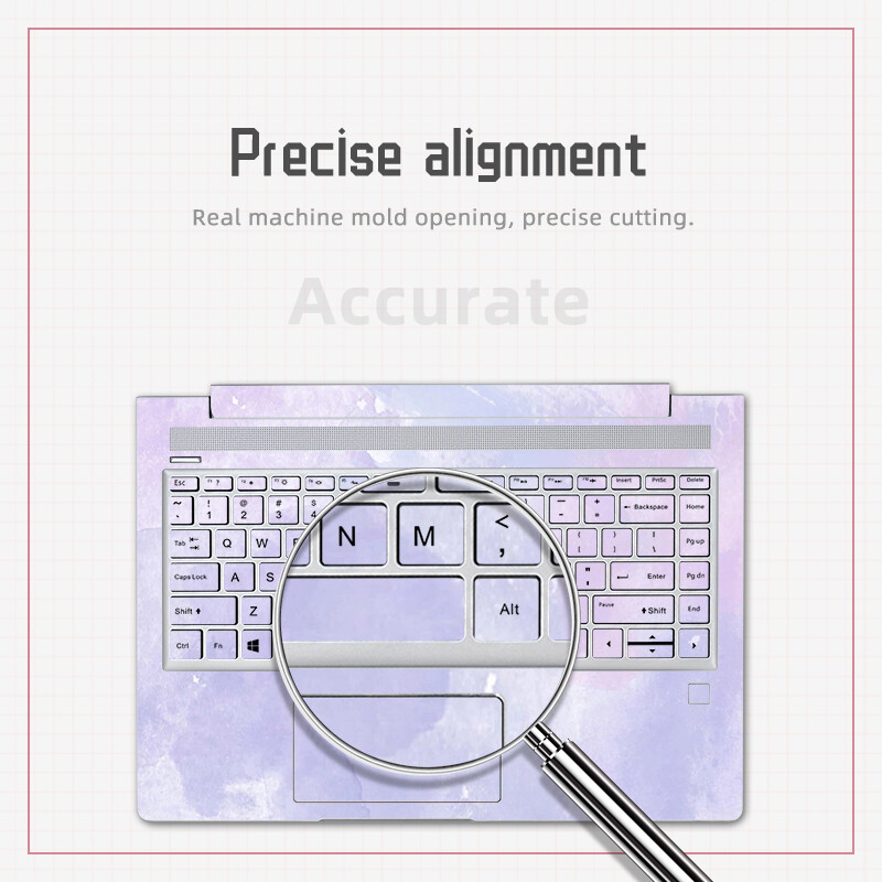 DIY akvareļkrāsu vāka klēpjdatora apvalku uzlīme Hp X360 tastatūras uzlīmes PVC apvalka rotājums HP Pavilion15 EG/14 DY/15 DW