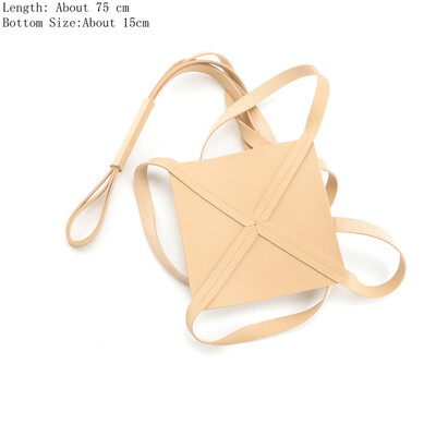 PU kožna vješalica za biljke Macrame zidna viseća ukrasna žardinjera Držač za balkonske posude za cvijeće Kućni dekor za male biljke