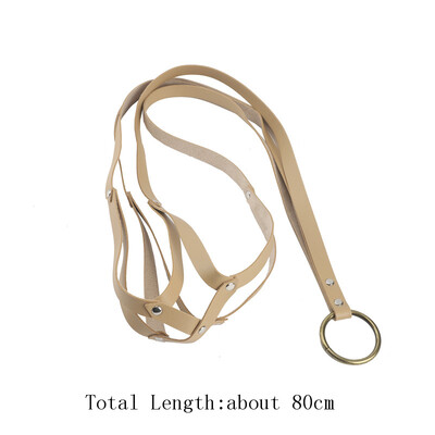 PU kožna vješalica za biljke Macrame zidna viseća ukrasna žardinjera Držač za balkonske posude za cvijeće Kućni dekor za male biljke