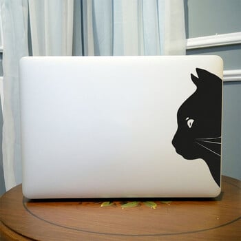 Black Cat Vinyl Laptop Sticker for Apple Macbook Decal Pro 16\