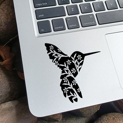 Hummingbird vinyl Trackpad matrica Laptop matrica Macbook Air 13 Pro 14 Retina 15 hüvelykes Mac borító bőr notebook érintőpad dekorációhoz