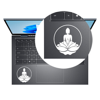 Yoga Meditation Trackpad Decal Vinyl Laptop Αυτοκόλλητο για Macbook Air 13 Pro 14 16 Retina 12 15 ιντσών Mac Keyboard Decor notebook