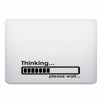 Think Progress Bar Laptop Cover Sticker for MacBook Pro 16\